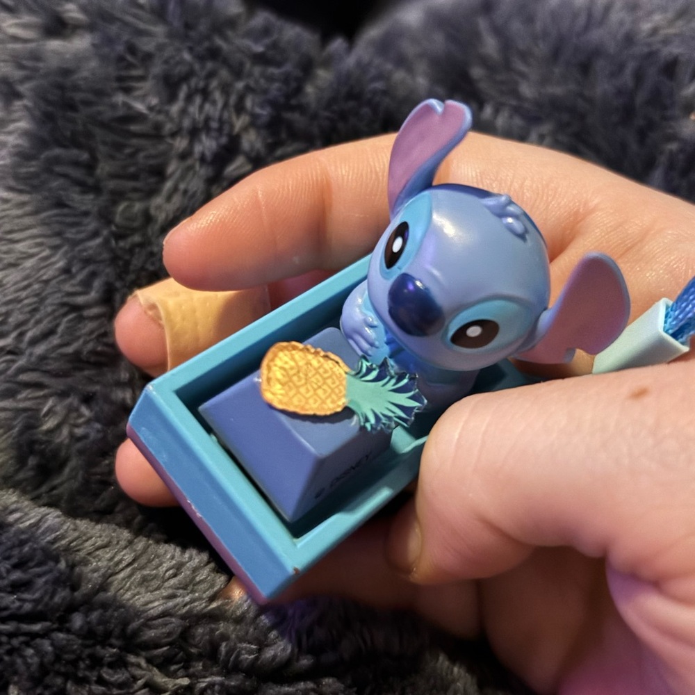 Blue Stitch fidget clicker